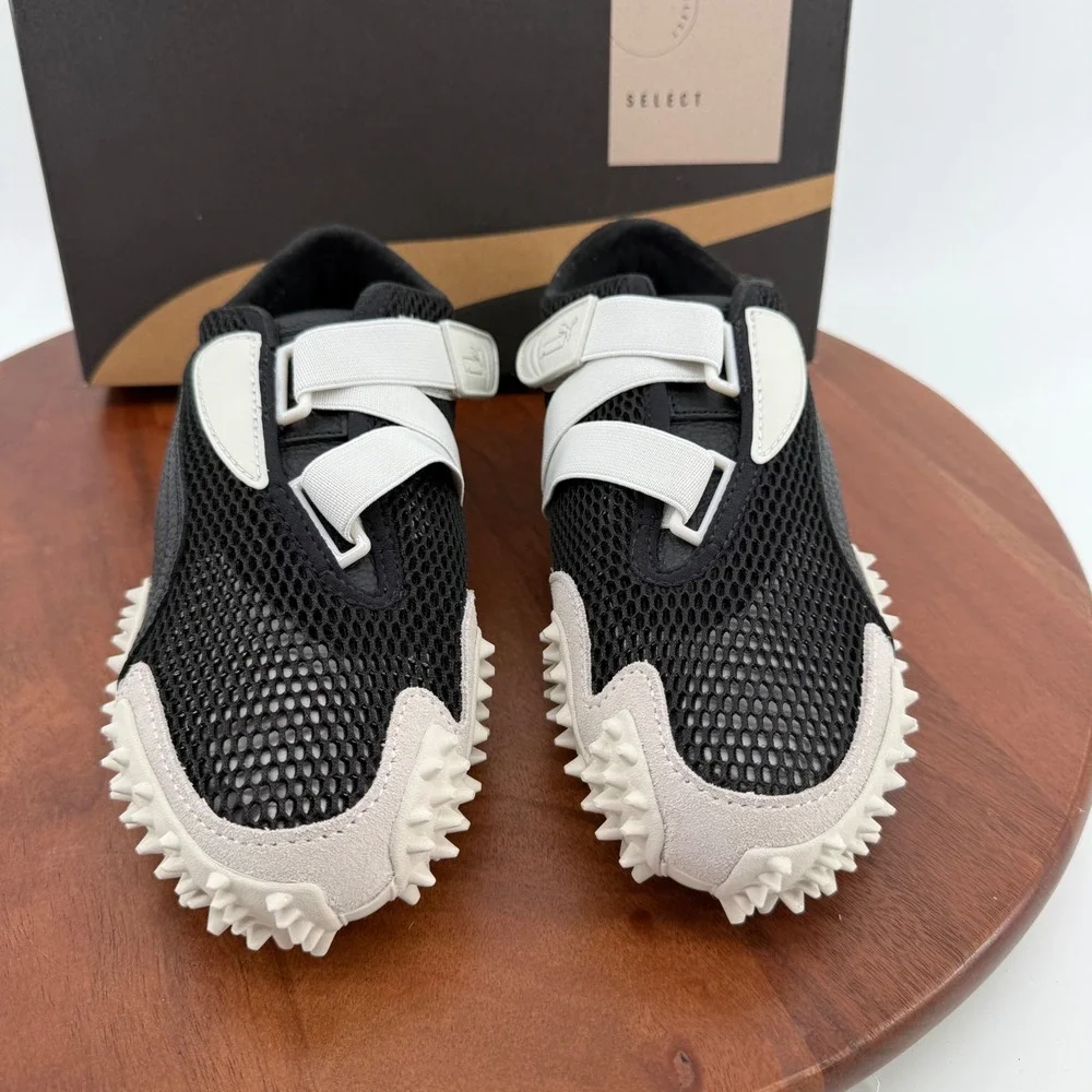 Puma Mostro‎ Mesh Chunky Sole Sneakers Vapor Gray Black 403568-01 Women's Size 7